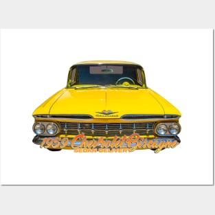 1959 Chevrolet Biscayne Sedan Delivery Posters and Art